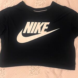 Nike Women's Black Crop Top